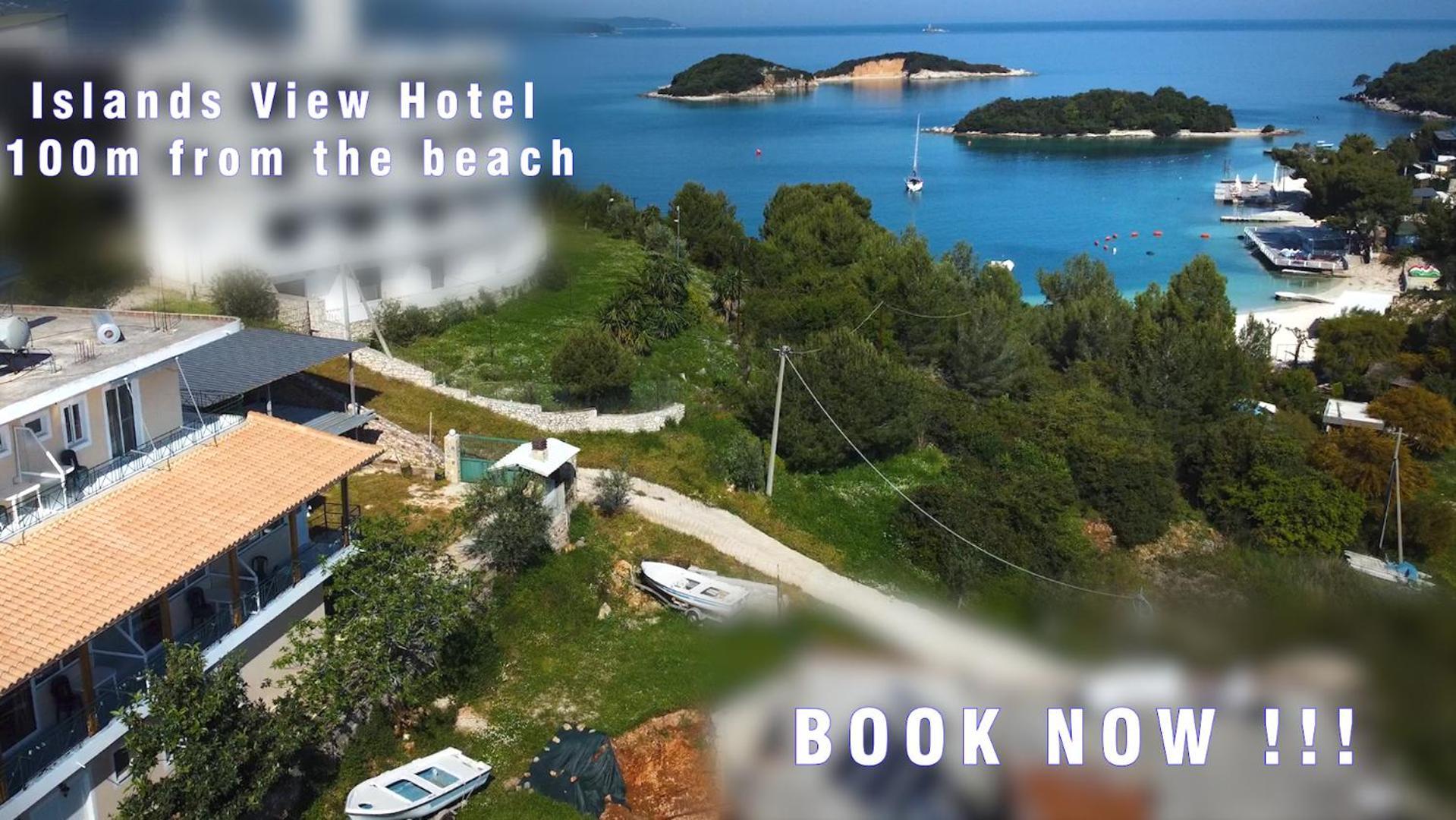Islands View Hotel Ksamil Esterno foto